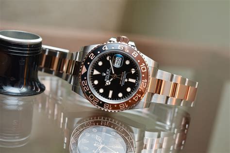 rolex gmt two tone ceramic|root beer Rolex 2022.